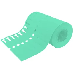 CombiCraft PVC Schlaufenetiketten 120x13mm - Grün - 1000 Stück