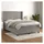 vidaXL Boxspringbett mit Matratze Hellgrau 140x200 cm Samt