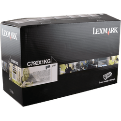 Lexmark Toner C792X1KG  schwarz