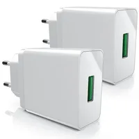 Aplic 2x USB-Ladegerät (3000 mA, 2-tlg., Quick Charge 3.0