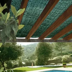 NORTENE - Rolle Schattierungsnetz. Farbe Grün 70% 3X4M