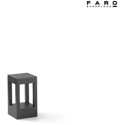 Faro Outdoor LED Stehleuchte AGRA 200 1x9W, 2700K, IP54, dunkelgrau FAR-70840