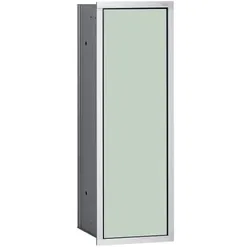 Emco Bad asis 150 Bürstengarnitur-Modul chrom optiwhite Unterputz 495 mm