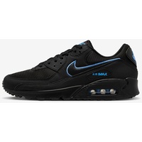 Nike Air Max 90 "Black University Blue", Schwarz, Größe: 40,5