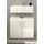 inn.furn Waschbeckenunterschrank 60 x 54 x 32 cm Weiß Hochglanz