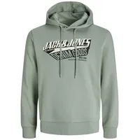 JACK & JONES Hoodie Grün 6XL
