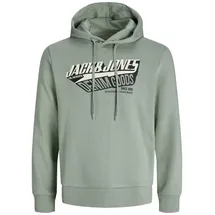 JACK & JONES Hoodie Grün 6XL