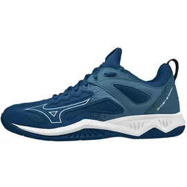 Mizuno Ghost Shadow Herren Dark Denim/White/Scarlet Ibis 47
