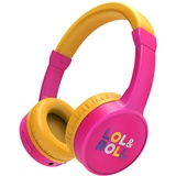 Energy Sistem LOL&Roll Pop Kids Bluetooth Headphones Pink / Yellow - One Size