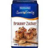 Sweet-Family Zucker Brauner Zucker, braun, 1kg