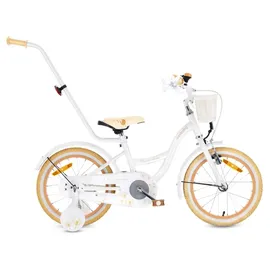 SUN BABY Flower Bike 16 Zoll RH 31 cm weiß/beige