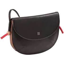 Dudu Skye Umhängetasche Leder Pink/Rot/Black