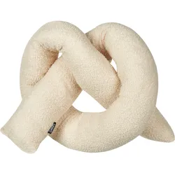 Dekokissen GLADIOLUS Bouclé 172 x 14 cm Beige Ohne Muster