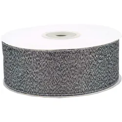 Creativery 32m Rolle Lurexband 38mm Netzband Glitzerband Dekoband Weihnachten Hochzeit Geschenkband Schleifenband Zierband Weihnachten Weihnachtsband