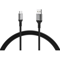 Varta Speed Charge & Sync Cable USB A - USB Type C 2m schwarz (057935101111)