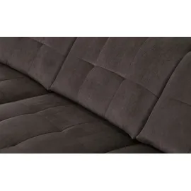 Lounge Collection Eckcouch Mikrofaser 2-Sitzer Grau