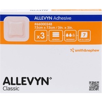 Smith & Nephew ALLEVYN Adhesive 7,5x7,5 cm haftende Wundauflage