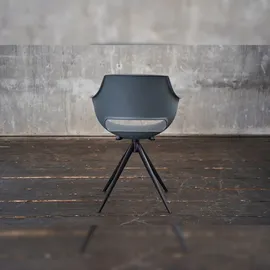 KAWOLA Zaja Kunststoff drehbar anthrazit