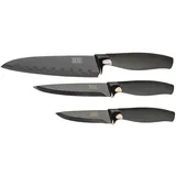 Taylor's Eye Witness Brooklyn Titanium Messerset 3-tlg. Schwarz