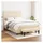 vidaXL Boxspringbett 140 x 200 cm Creme