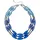 Steuer Collierkettchen Acryl blau