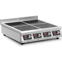 Royal Catering Induktionsplatte 4 x 3500 W 4 x 20 cm Timer - Induktionsherd