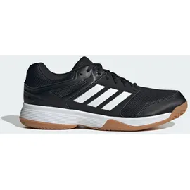 adidas Speedcourt IN Core Black / Cloud White / Gum 39 1/3