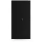 Jan Nowak Werkzeugschrank Werkstattschrank DAREK 185 x 92 x 50 cm Schwarz)