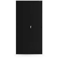 Jan Nowak Werkzeugschrank Werkstattschrank DAREK 185 x 92 x 50 cm Schwarz)