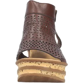 Rieker Schaftsandalette Damen Braun 40