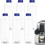 Wessper Wasserfilter Ersatz für DeLonghi DLSC002, SER3017 Kaffeemaschinen - einschließlich Versionen der ECAM, ESAM, ETAM Serie - Weiß