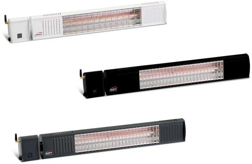 Frico/Burda THERM2000 BLUETOOTH 2000W (Farbauswahl: grau) - 382276