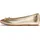 FitFlop Delicato Bow Soft Ballerina IH2-675, Women Ballerinas, Gold, 38 EU