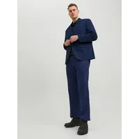 JACK & JONES Franco Plus Size Anzug - Medieval Blue - 66