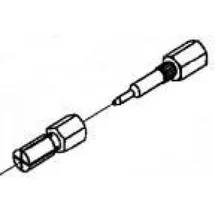 Cema Lagerabzieher 4-5 mm - Schwarz