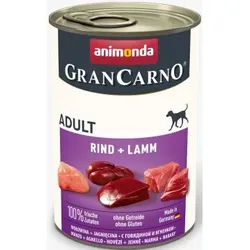 Hunde - Nassfutter ANIMONDA GranCarno Adult Rind + Lamm, 400 g