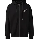 QS Sweatjacke schwarz L