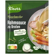 KNORR Feinschmecker Rahmsauce zu Braten ergibt 250ML