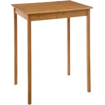 5 five simply smart Bartisch 80 x 60 cm Braun/Gelb