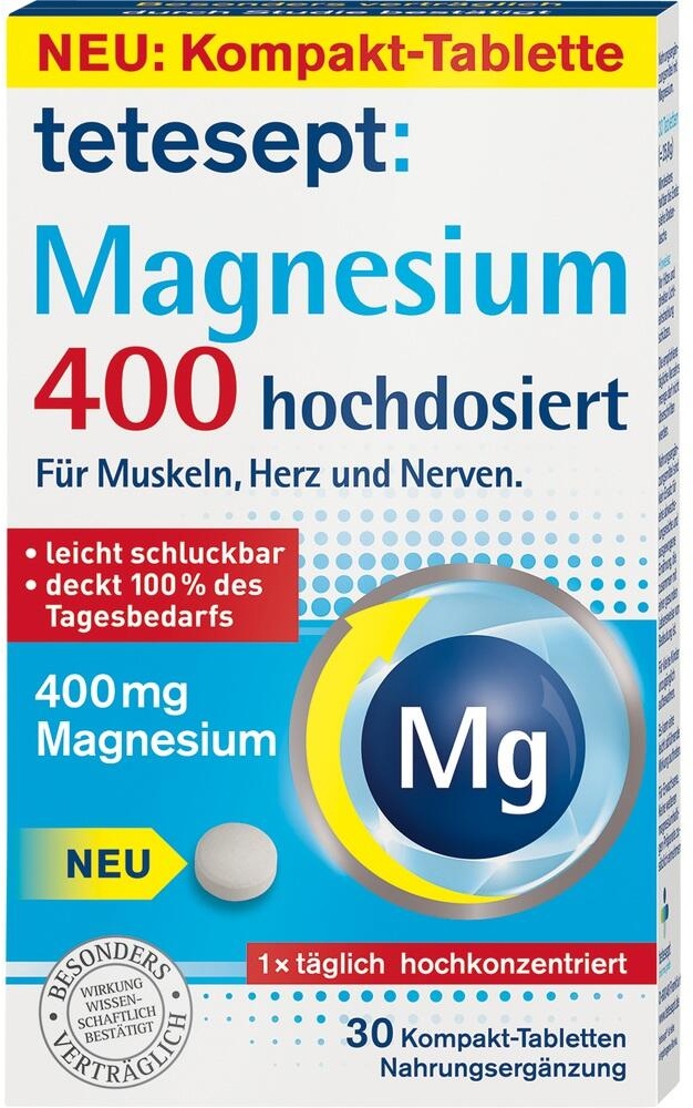 tetesept magnesium 400