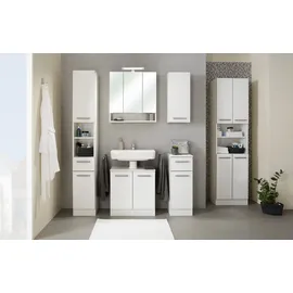 Saphir Hochschrank Quickset 953 50 x 0 x 0 cm Weiß Glanz