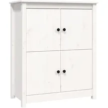 vidaXL Sideboard 83 x 41,5 x 100 cm Weiß