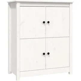 vidaXL Sideboard 83 x 41,5 x 100 cm Weiß