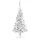 vidaXL Künstlicher Weihnachtsbaum Silber 120 cm