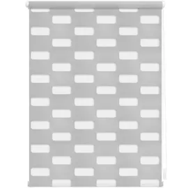 Lichtblick Doppelrollo Arena 110 x 150 cm grau