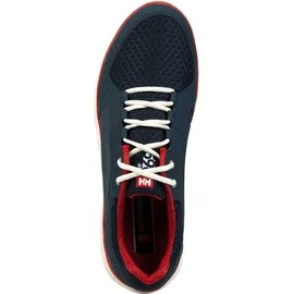 HELLY HANSEN Ahiga V4 Herren Weite E Navy/Flag Red/Off White 41