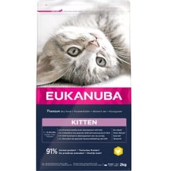 Eukanuba Kitten Huhn Katzenfutter 2 x 2 kg