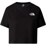 The North Face Cropped Simple Dome T-Shirt tnf black S