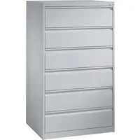 C+P Acurado Karteischrank 40 x 30 x 100 weiß
