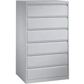 C+P Acurado Karteischrank 40 x 30 x 100 weiß